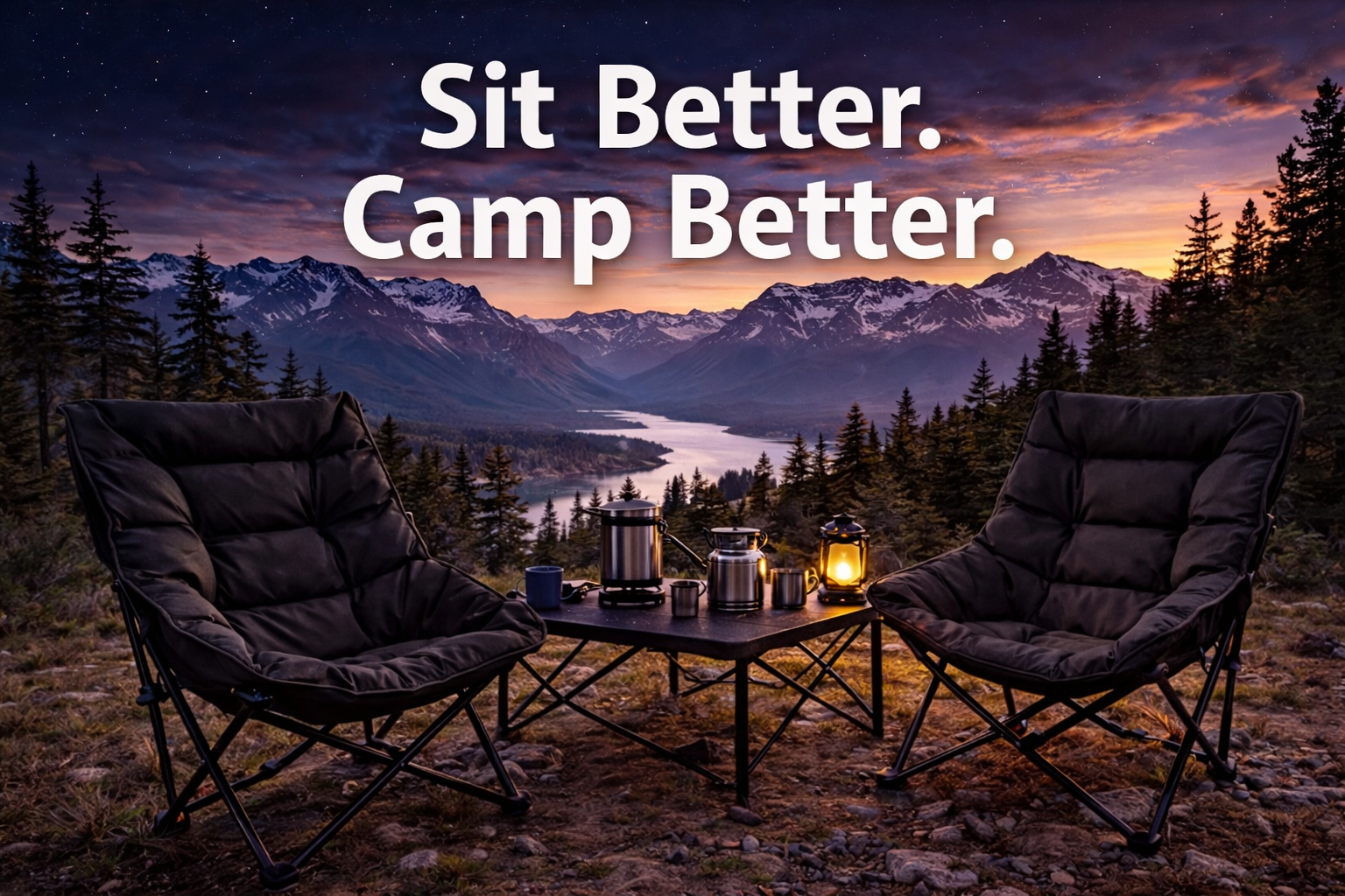 Sit Better. Camp Better.