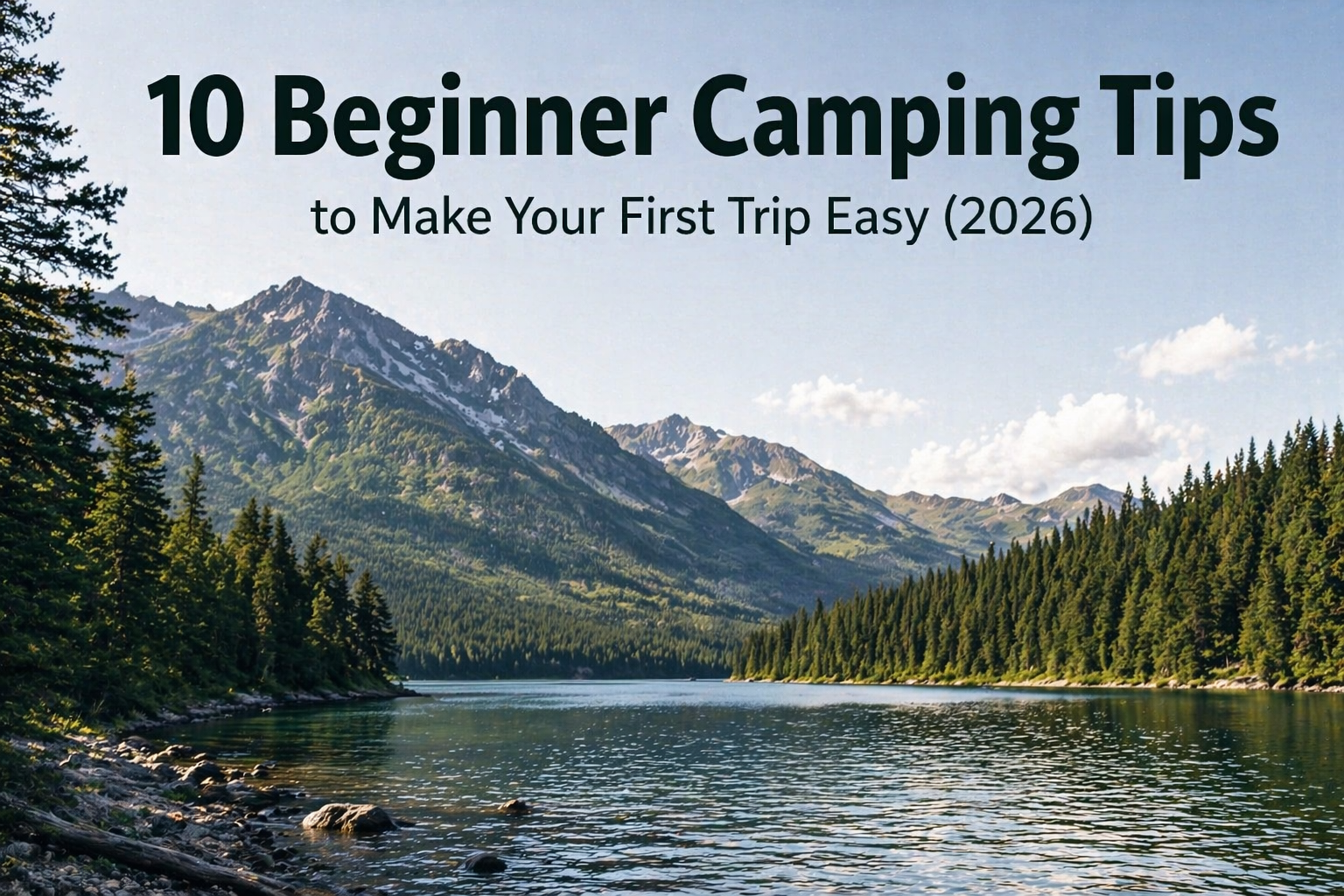 10 Beginner Camping Tips to Make Your First Trip Easy (2026)