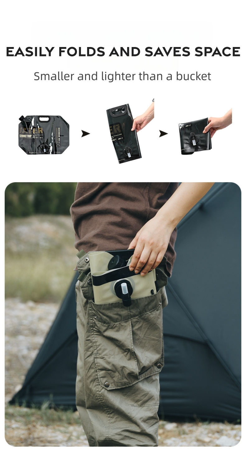 8L Foldable Camping Water Container detail image