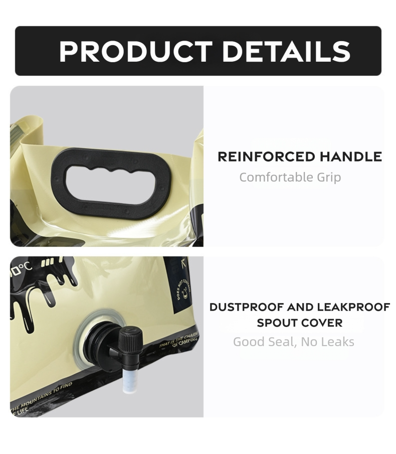 8L Foldable Camping Water Container detail image