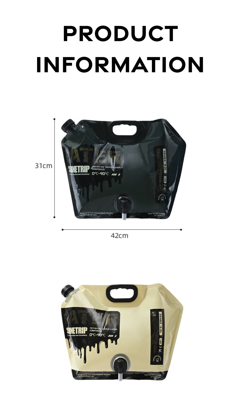 8L Foldable Camping Water Container detail image