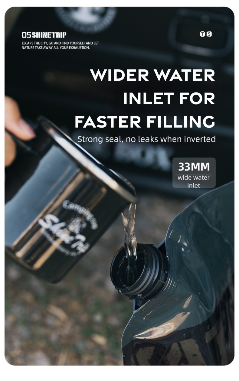 8L Foldable Camping Water Container detail image