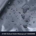 Campstone 210D Oxford waterproof ground sheet detail with 10000mm water resistance for camping and outdoor use