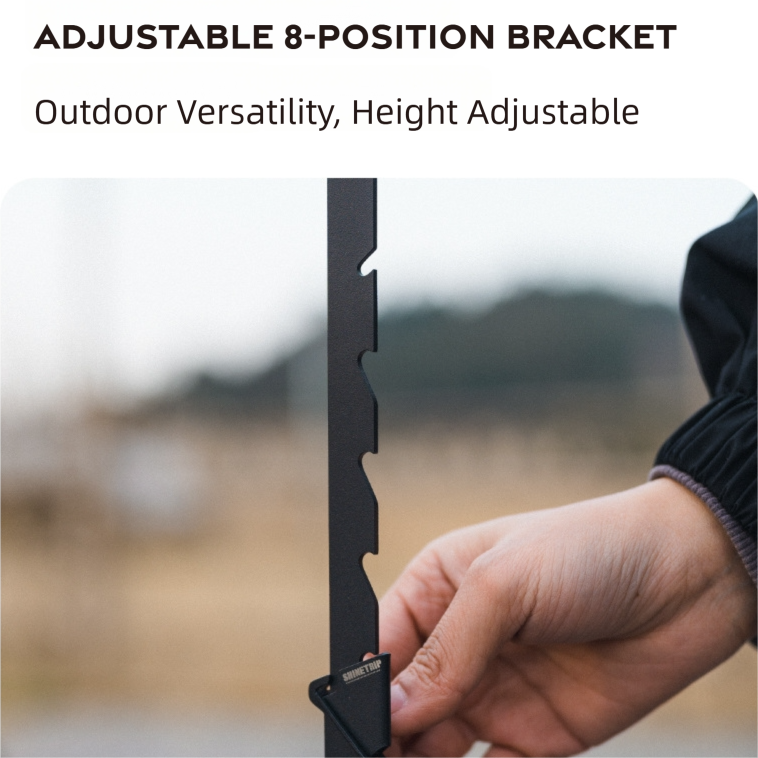 Adjustable Camping Lantern Stand detail image