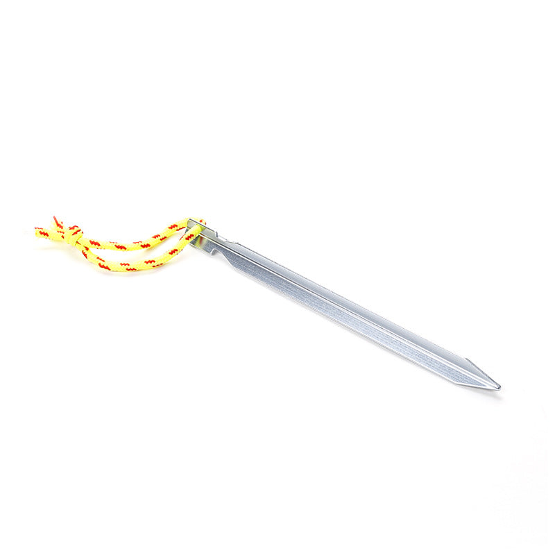 Campstone lightweight aluminum tent stake 18 cm triangular camping peg for secure anchoring