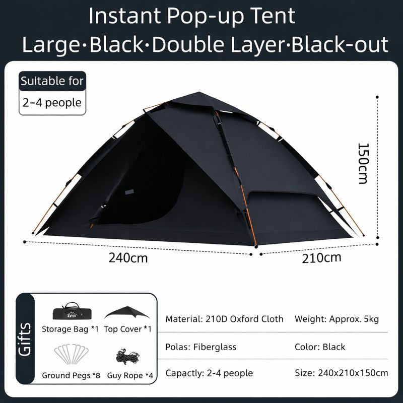 Automatic Pop-Up Camping Tent