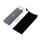 Campstone foldable camping stove windbreak folded compactly with storage bag
