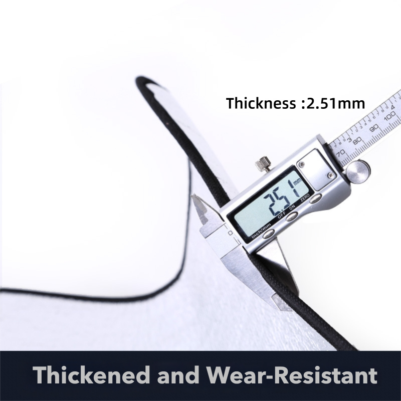 Campstone waterproof camping mat 2.5mm thickness detail showing thickened and wear-resistant multi-layer construction