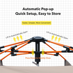 Automatic Pop-Up Camping Tent
