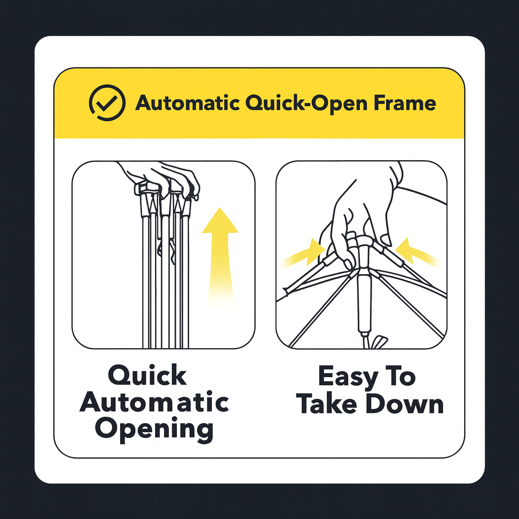 Automatic Pop-Up Camping Tent