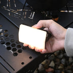rechargeable card camping light handheld portable warm light use