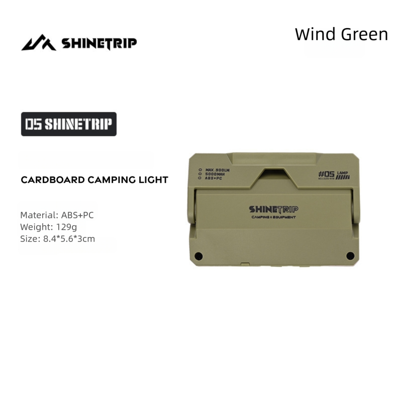 Rechargeable Card Camping Light detail image