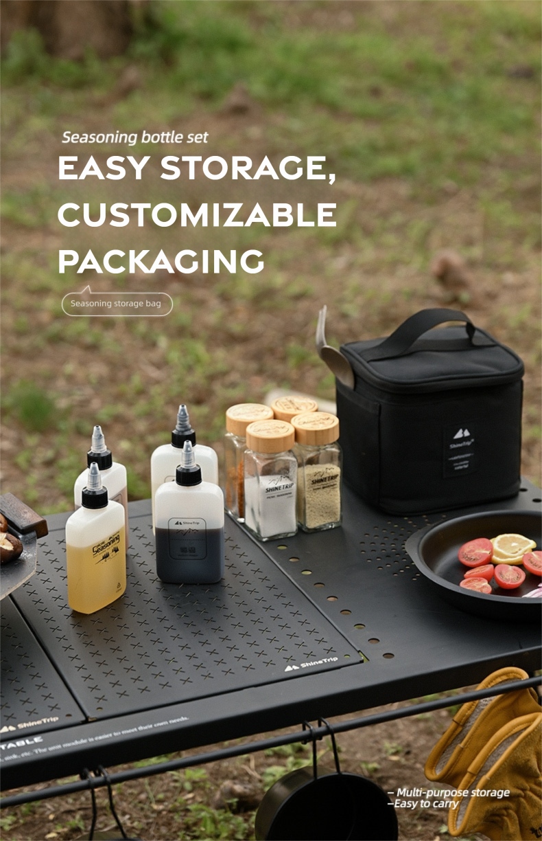 Camping Seasoning Bottle set detail image