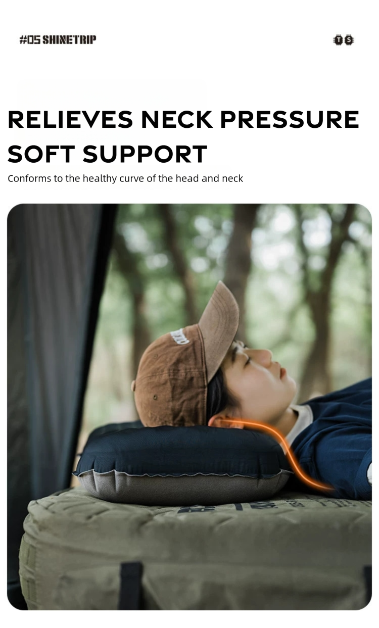 Inflatable Camping Pillow detail image