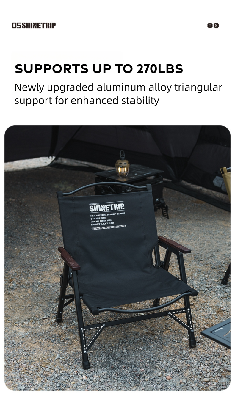 Kermit Foldable Camping Chair detail image
