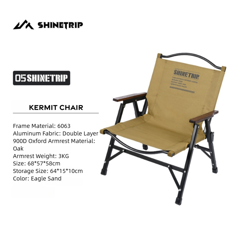 Kermit Foldable Camping Chair detail image