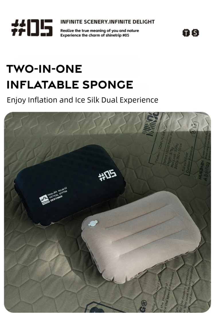 Inflatable Camping Pillow detail image